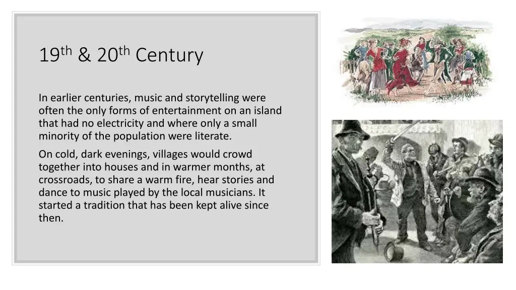 19 th 20 th century