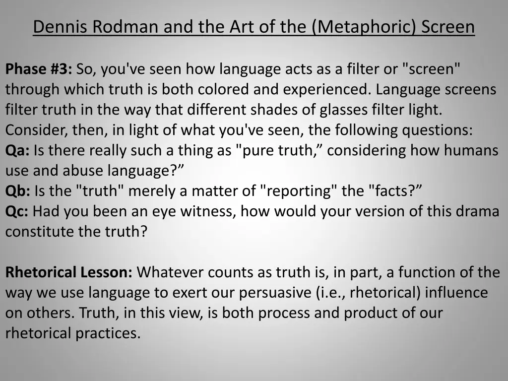 dennis rodman and the art of the metaphoric screen 2