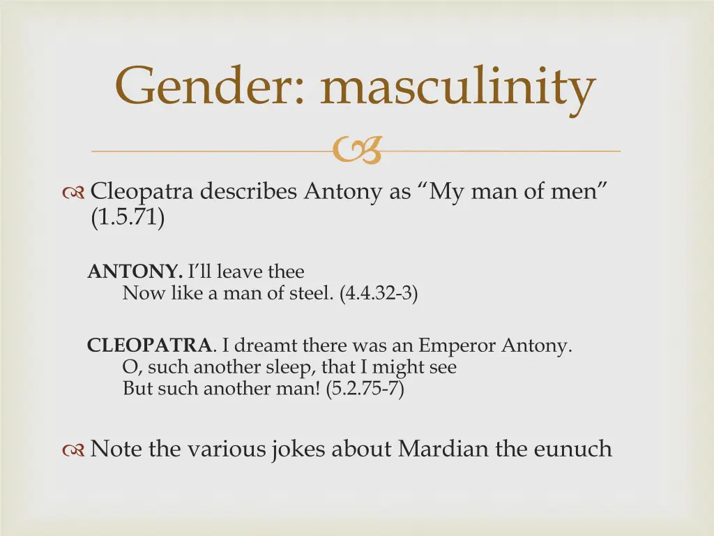 gender masculinity