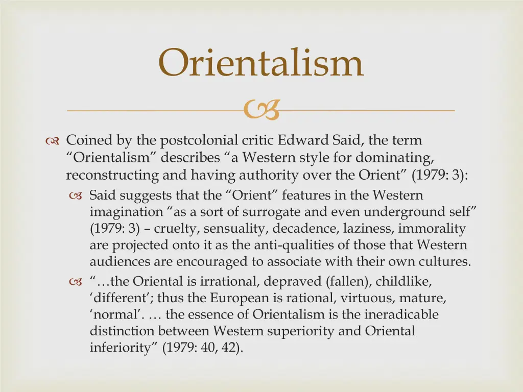 orientalism 1