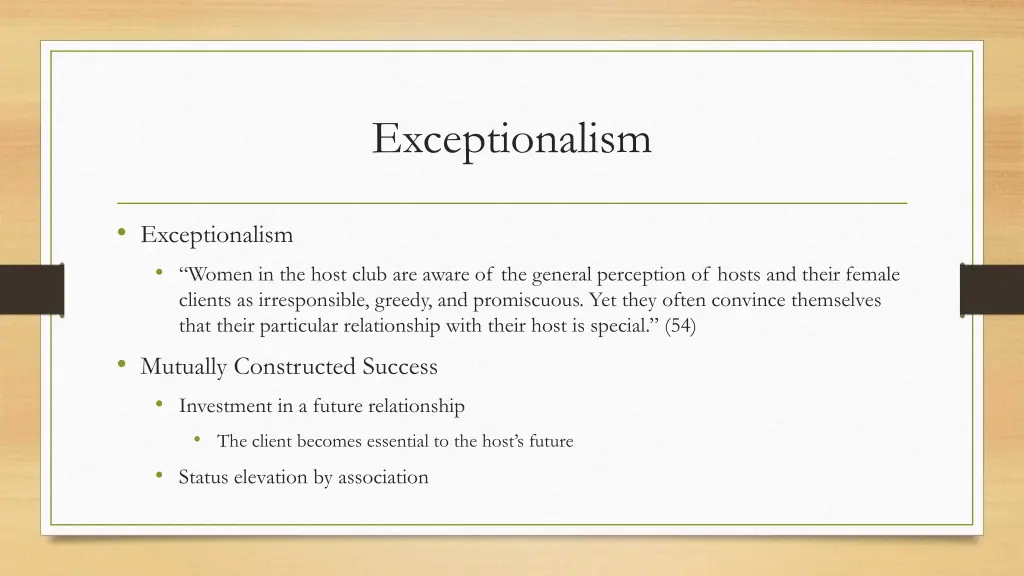 exceptionalism