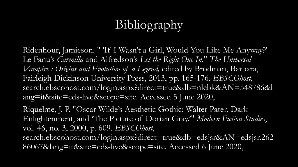 bibliography 2