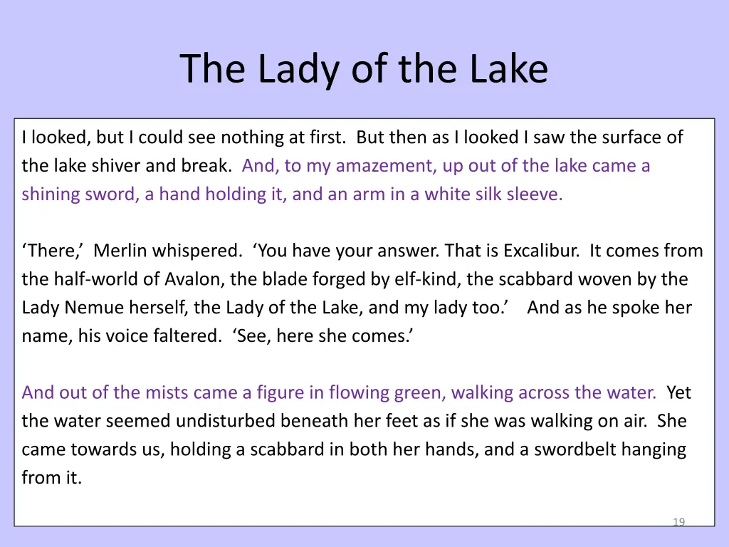 the lady of the lake 3