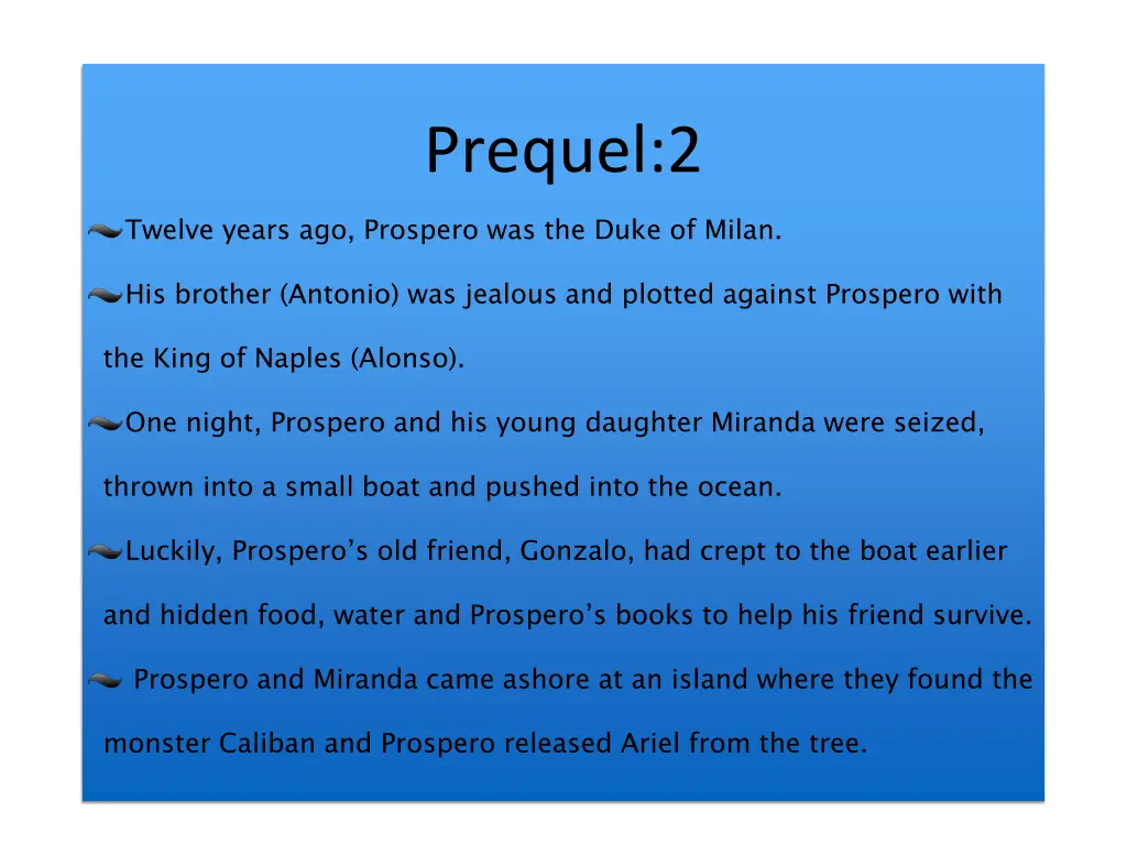 prequel 2