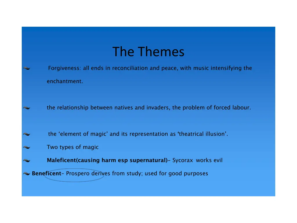 the themes