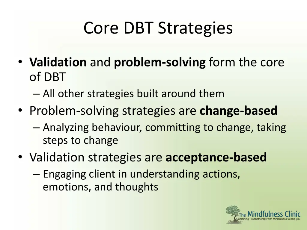 core dbt strategies