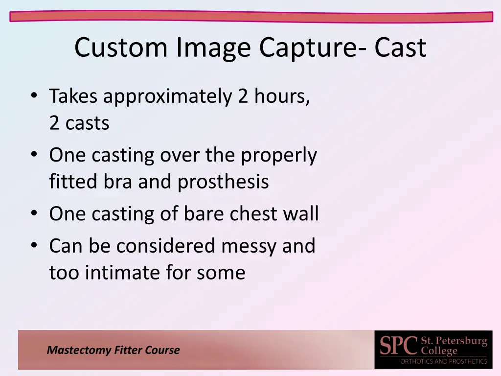 custom image capture cast