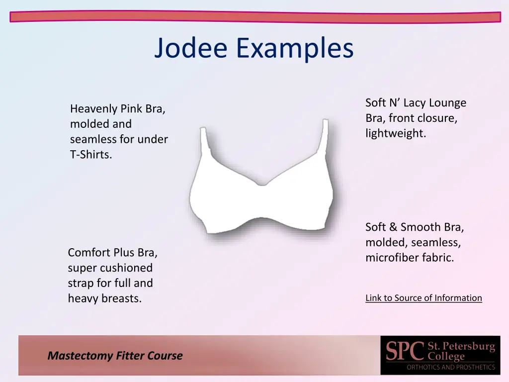 jodee examples