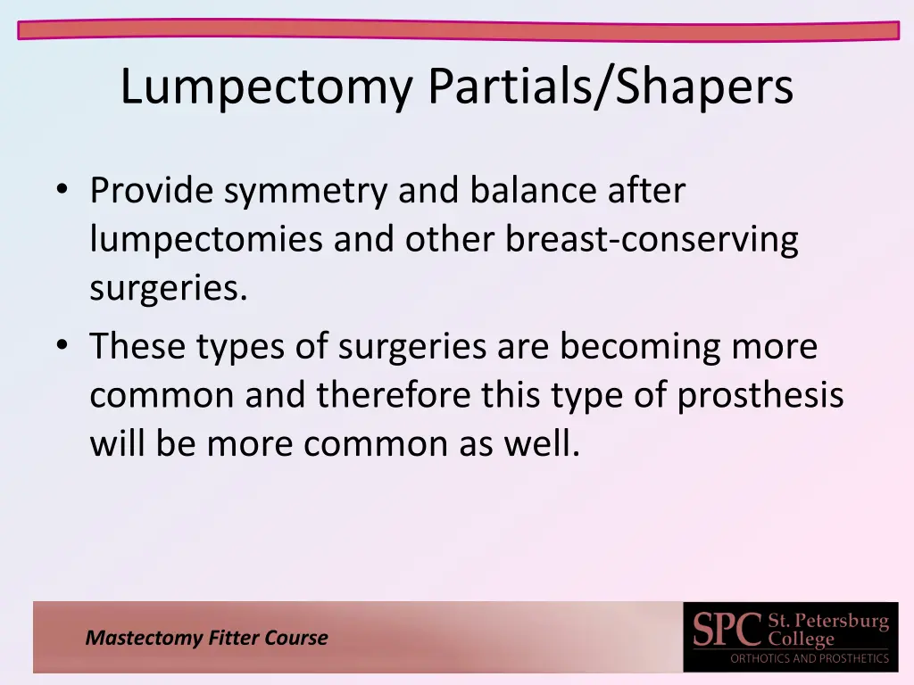 lumpectomy partials shapers