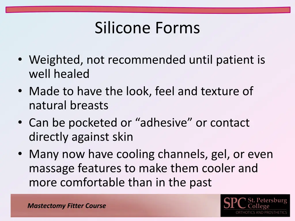 silicone forms