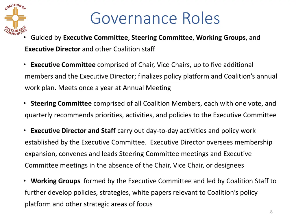 governance roles