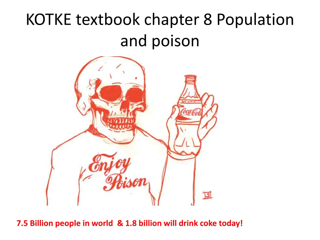 kotke textbook chapter 8 population and poison