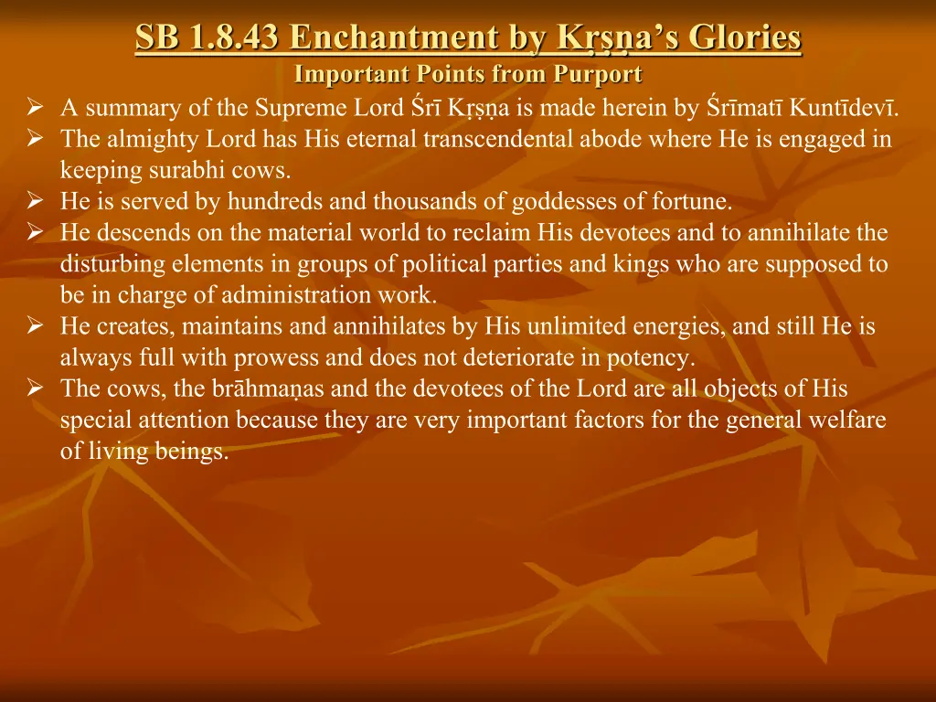 sb 1 8 43 enchantment by kr s n a s glories