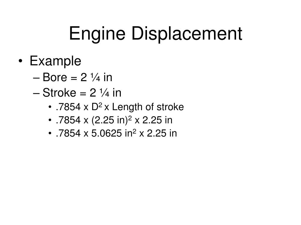 engine displacement 7