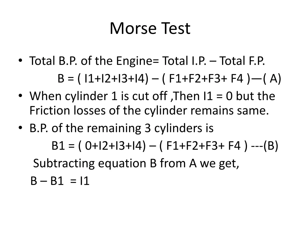 morse test 2