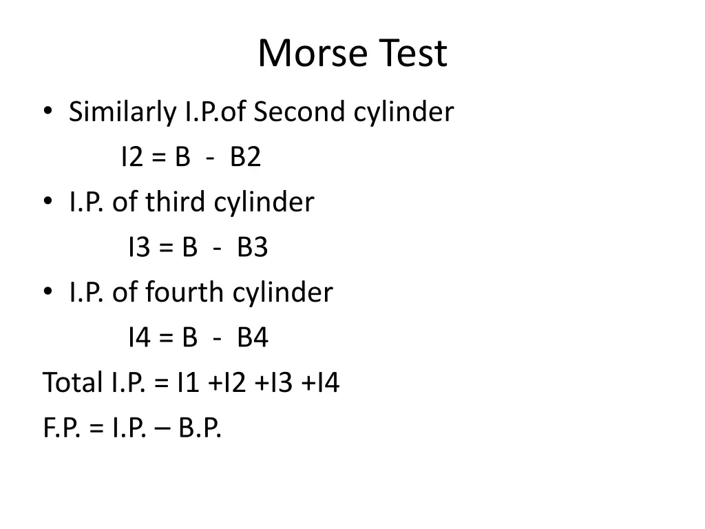 morse test 3