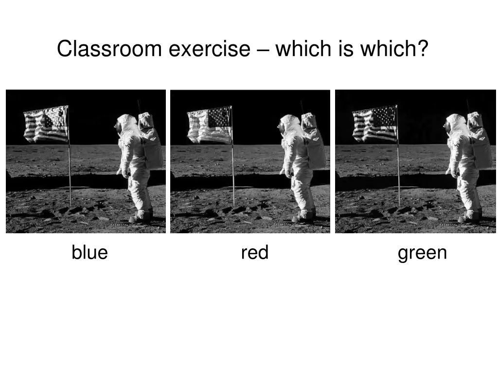 classroom exercise which is which