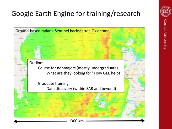 google earth engine for training research