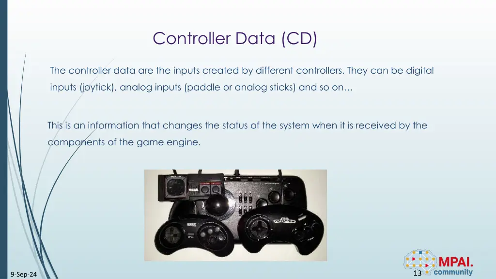 controller data cd