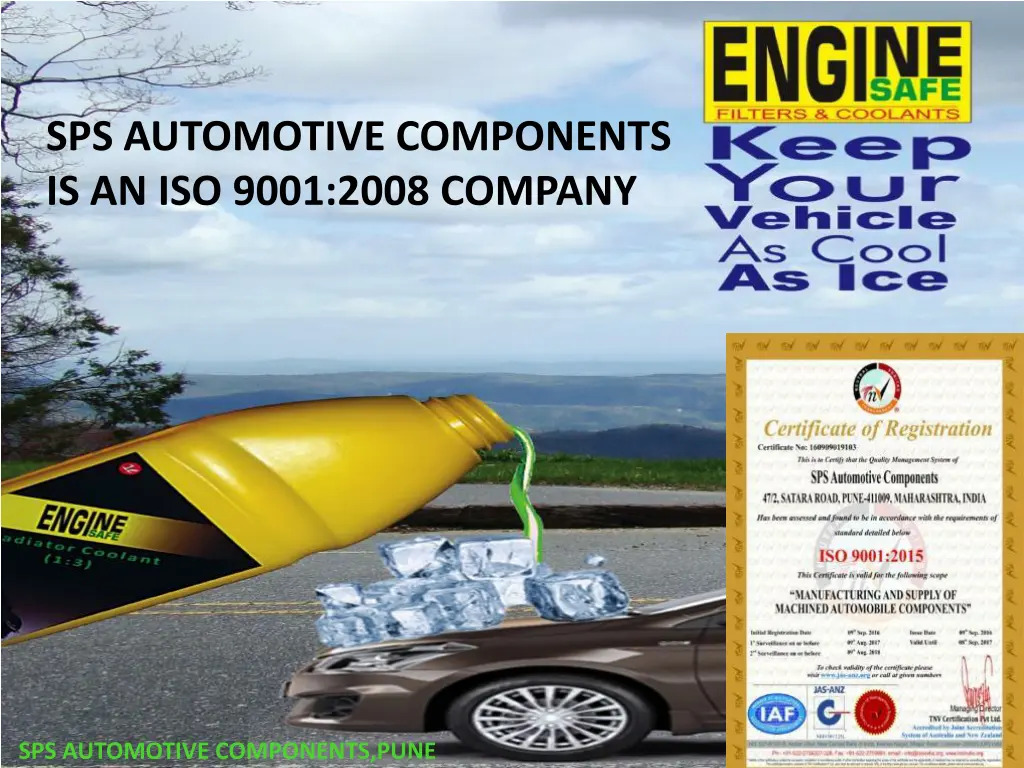 sps automotive components is an iso 9001 2008