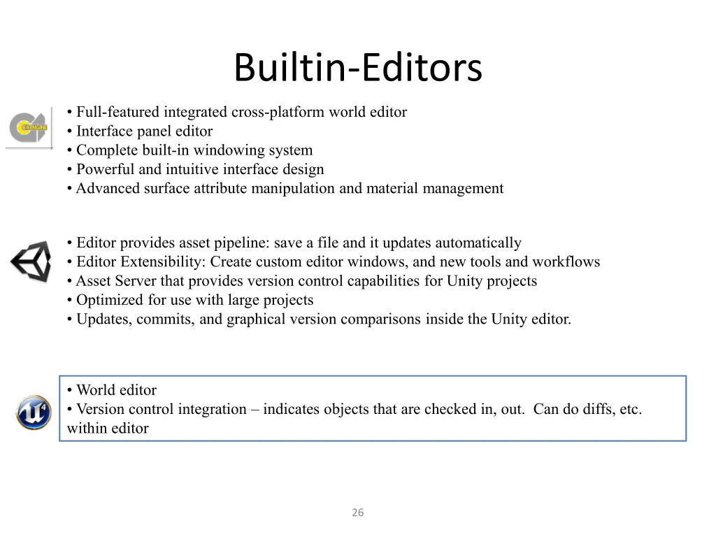 builtin editors