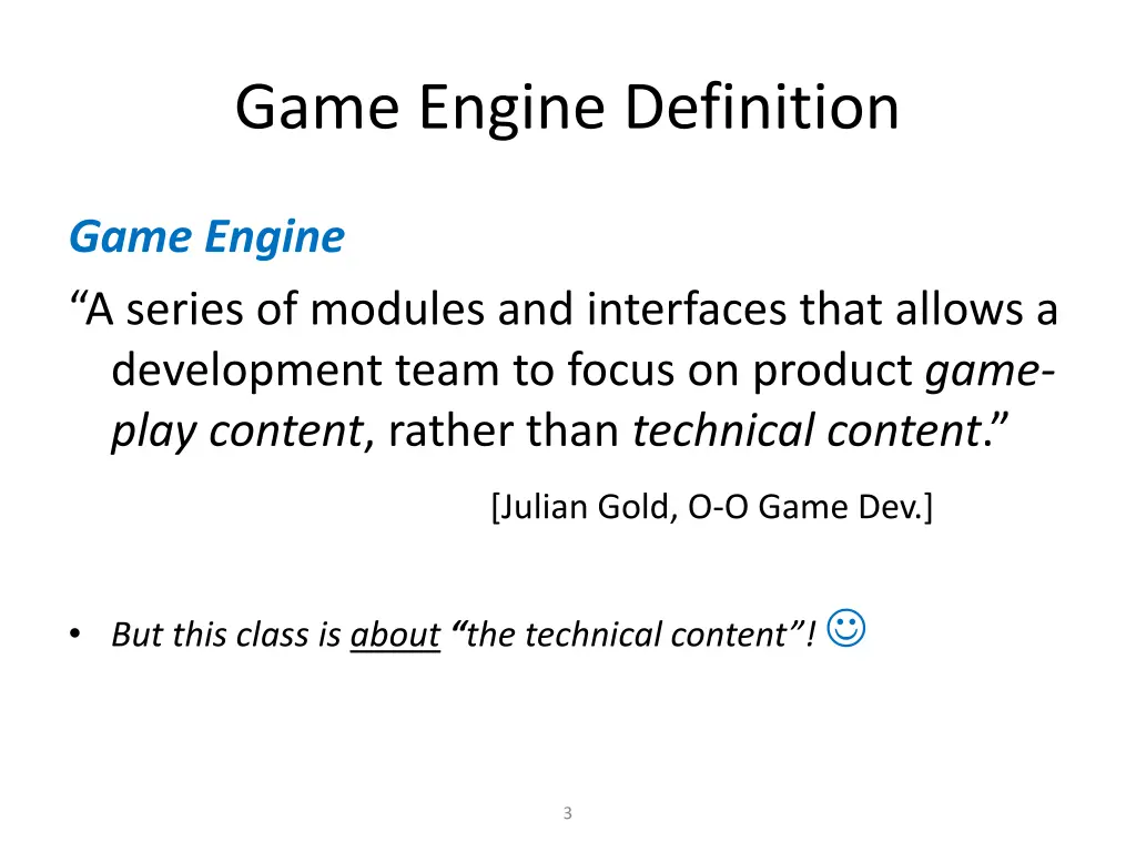 game engine definition