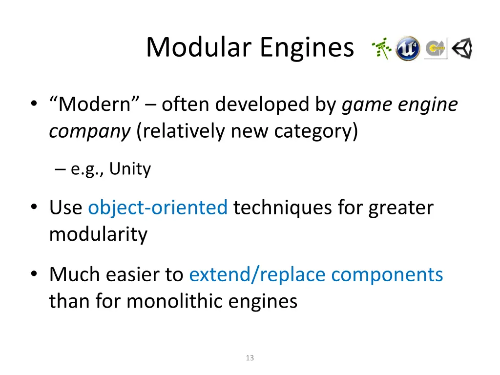 modular engines