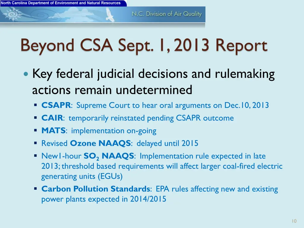 beyond csa sept 1 2013 report