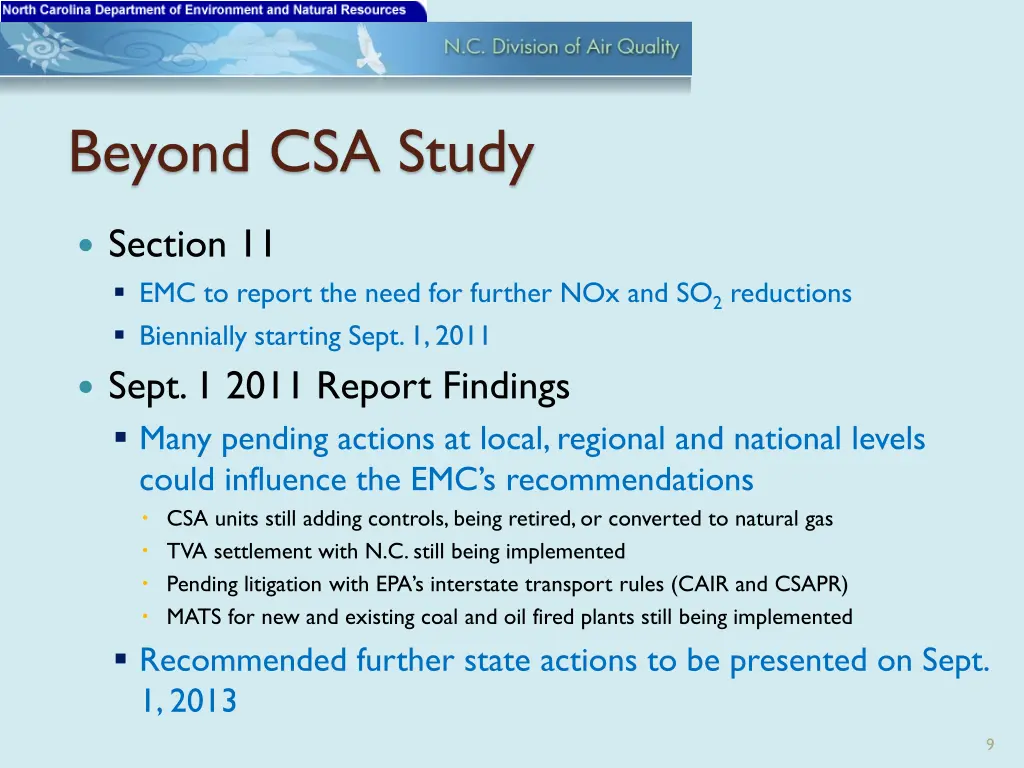 beyond csa study