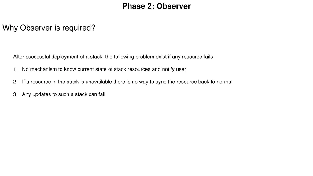 phase 2 observer