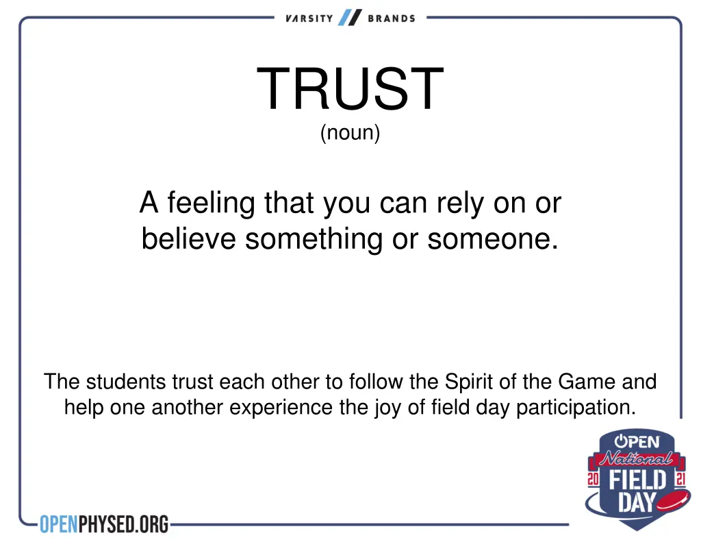 trust noun