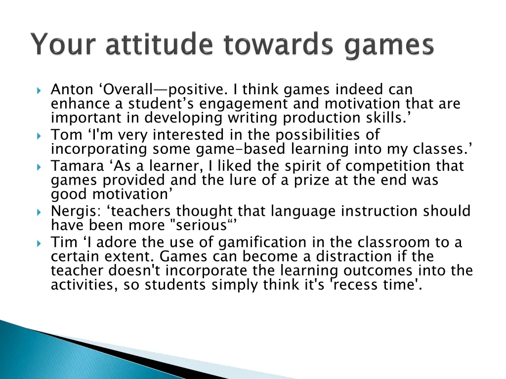 anton overall positive i think games indeed