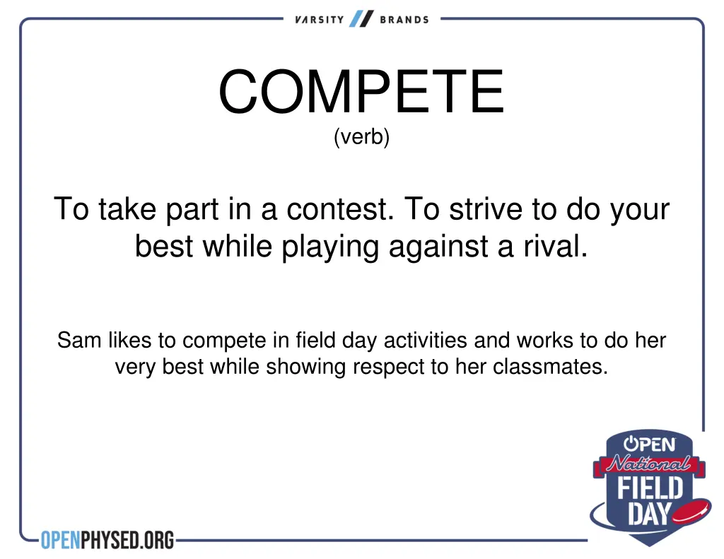 compete verb