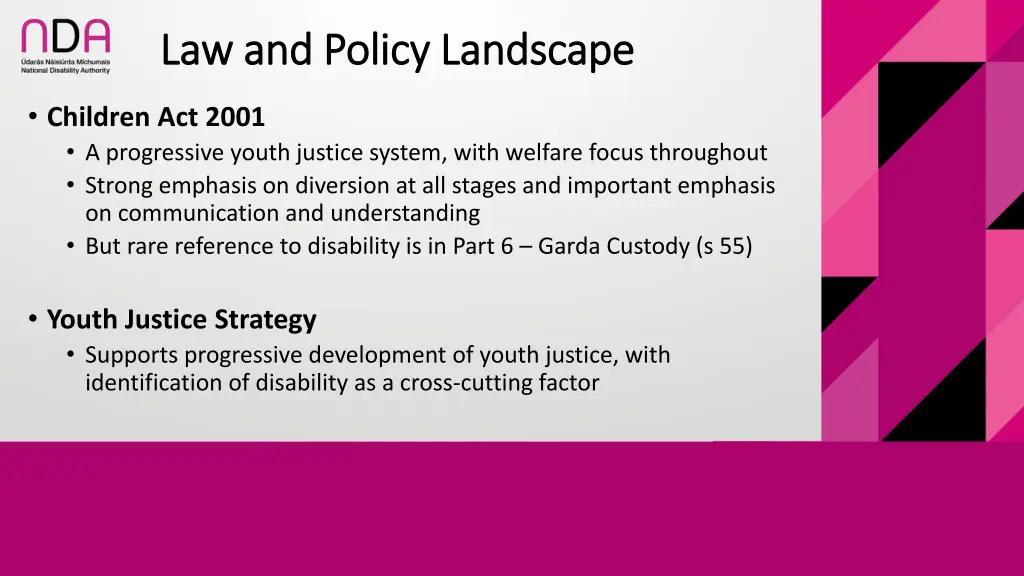 law and policy landscape law and policy landscape