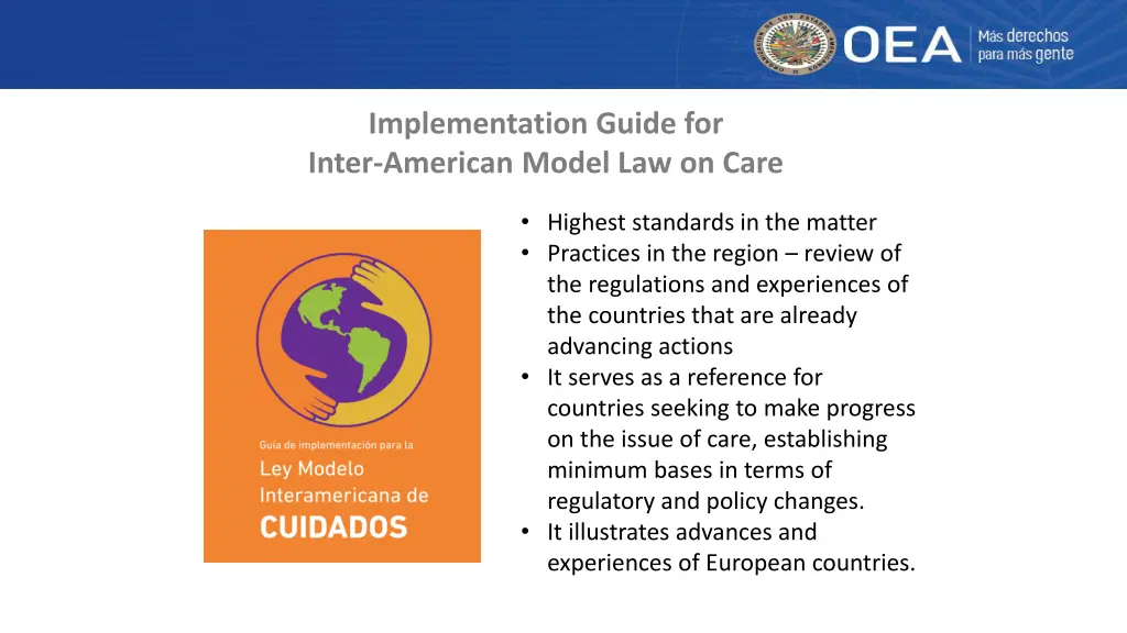 implementation guide for inter american model