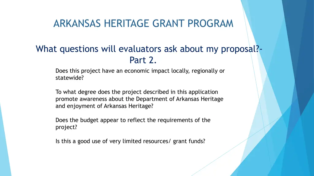 arkansas heritage grant program 11