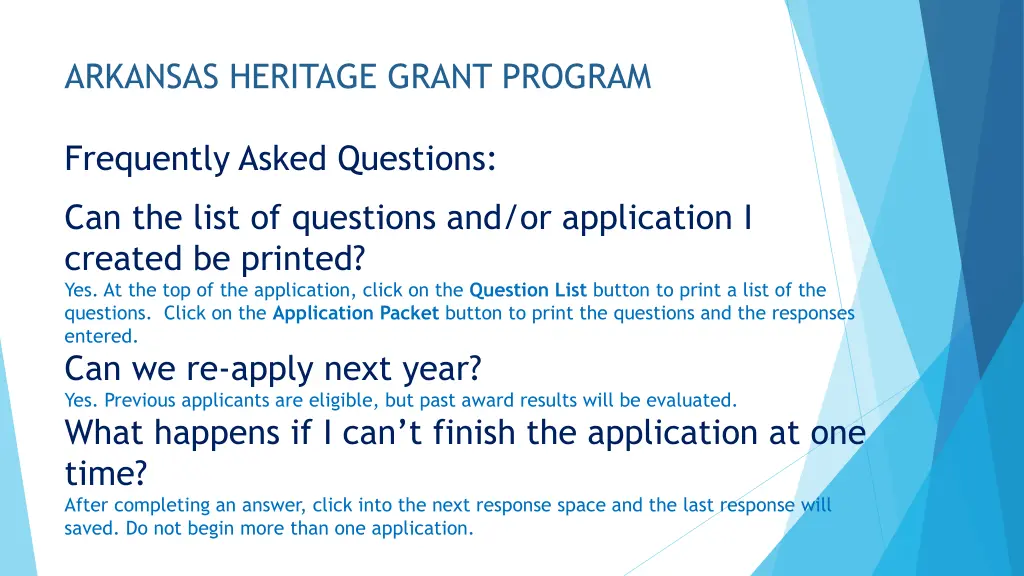 arkansas heritage grant program 9