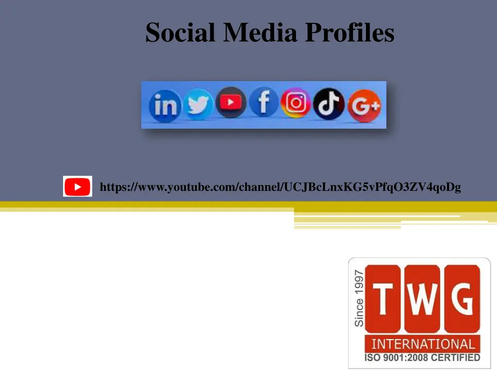 social media profiles 2