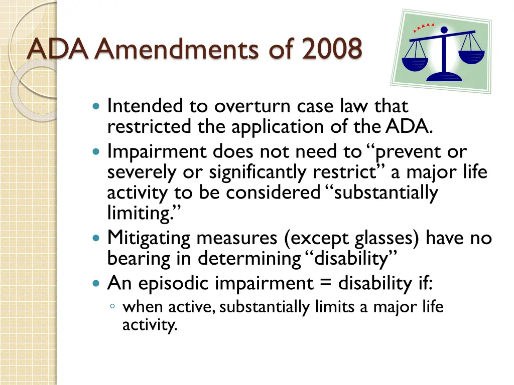 ada amendments of 2008