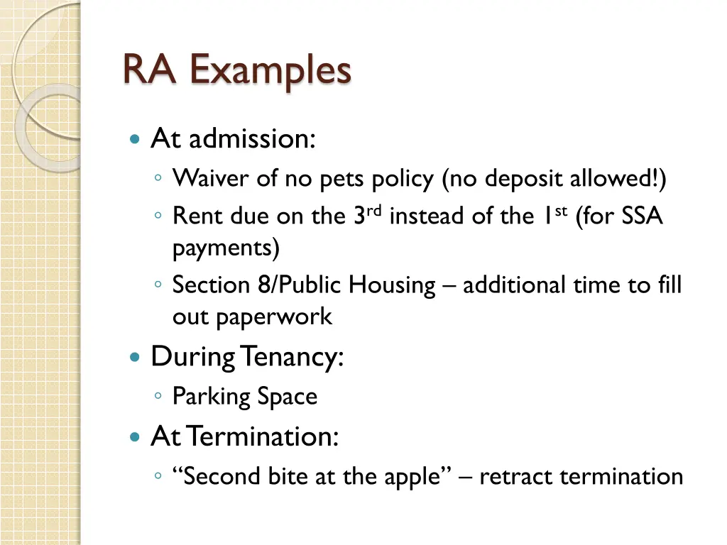 ra examples