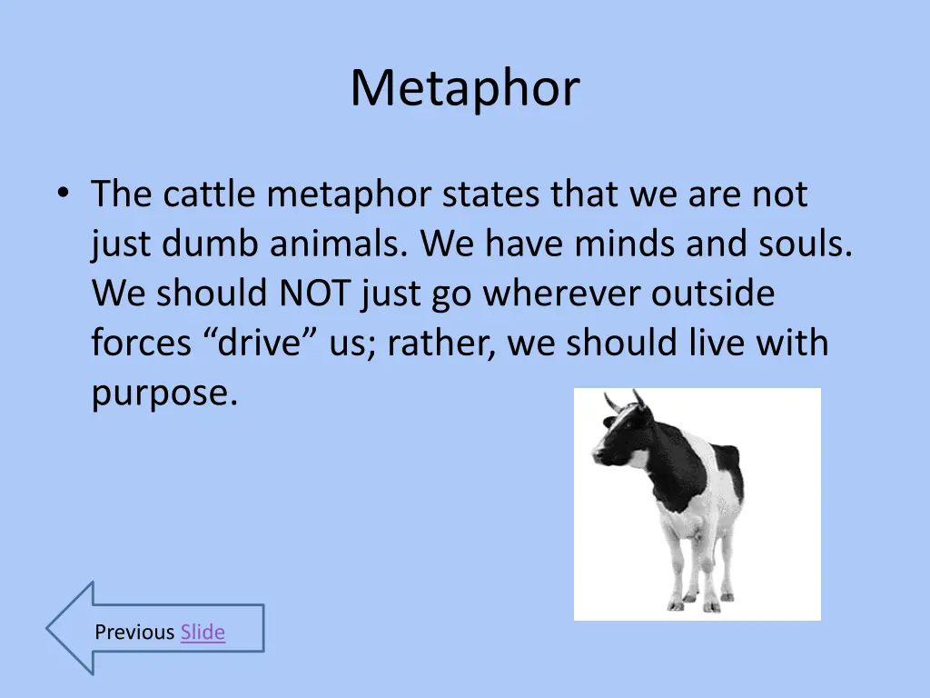 metaphor 1