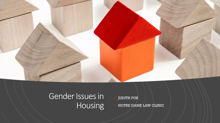 gender issues in housing