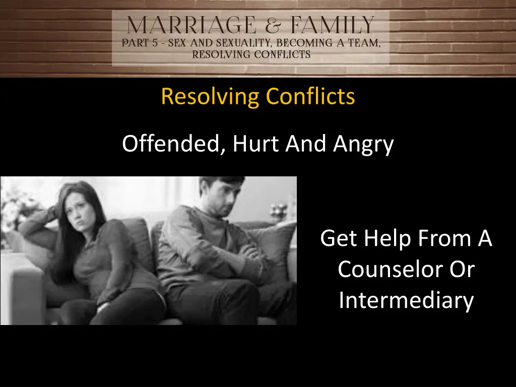 resolving conflicts 10