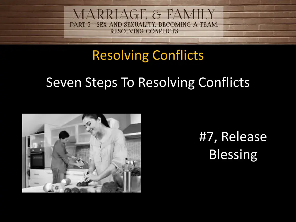 resolving conflicts 17