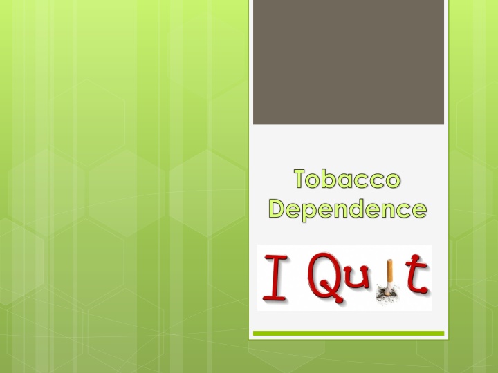 tobacco dependence