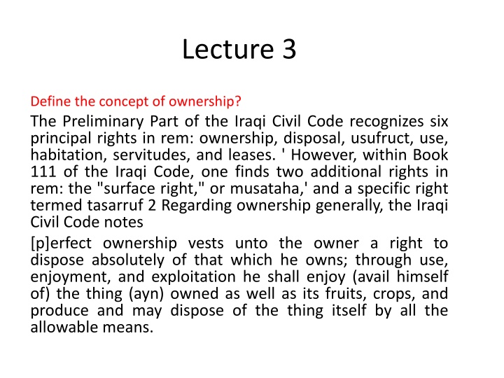 lecture 3