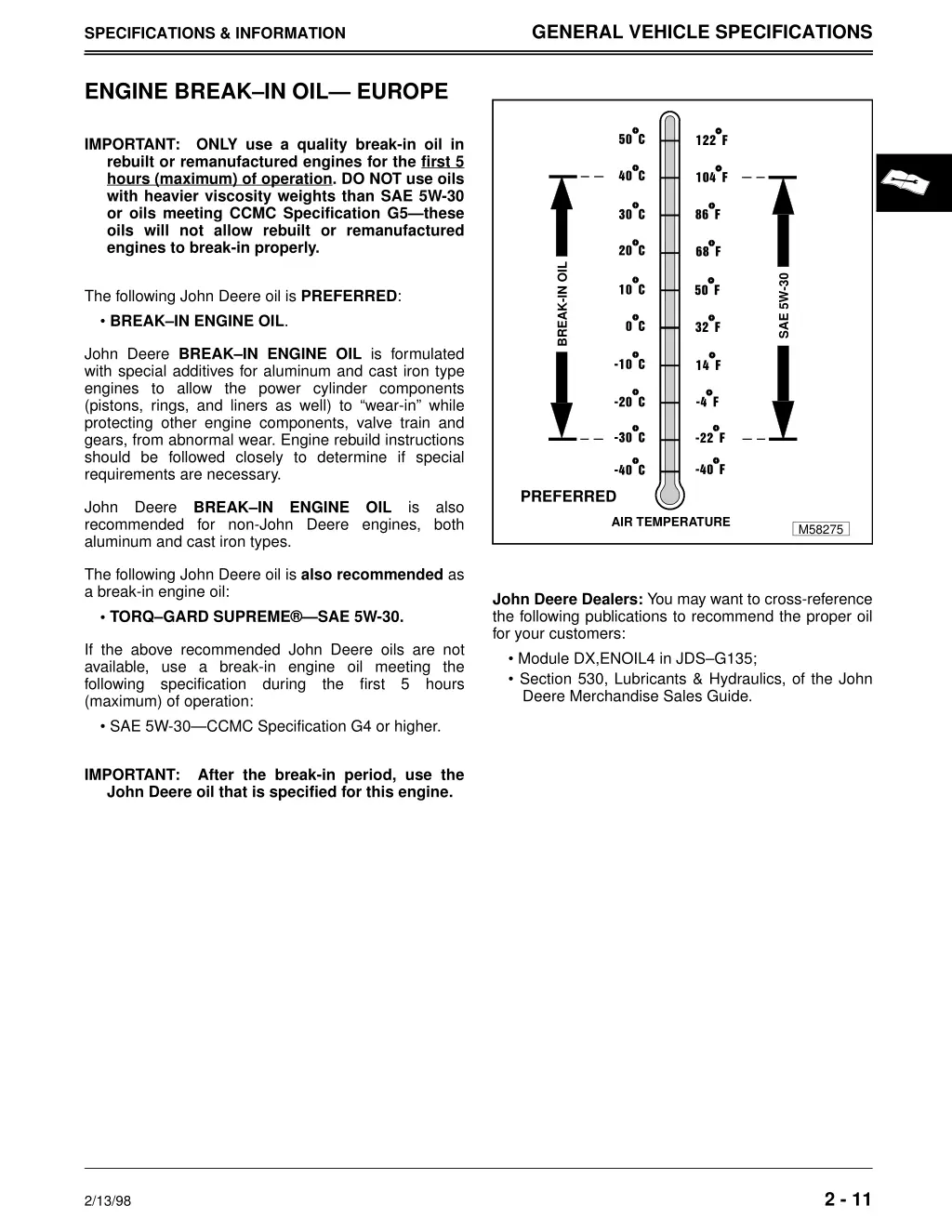 general vehicle specifications 8