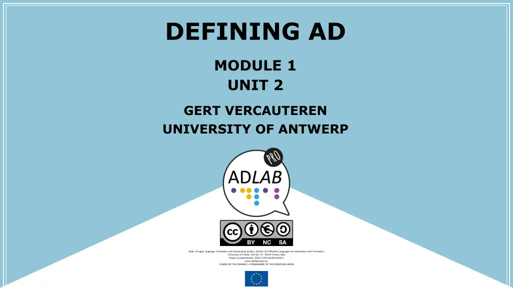 defining ad 1