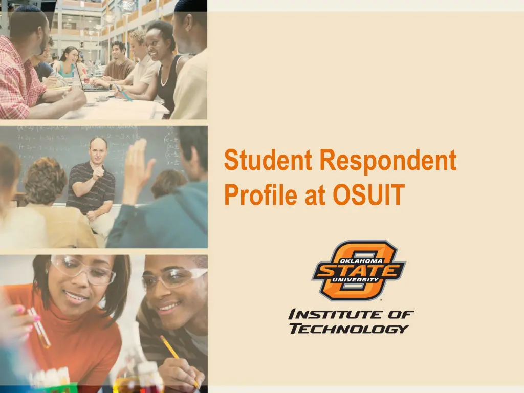 student respondent profile at osuit