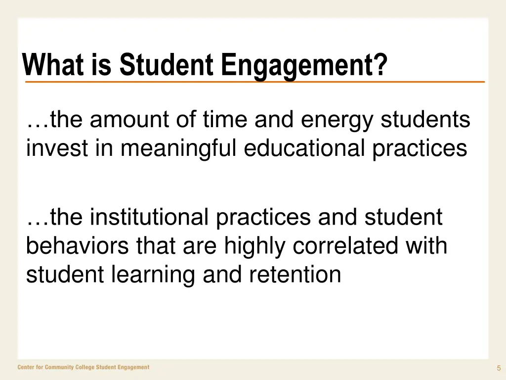 what is student engagement